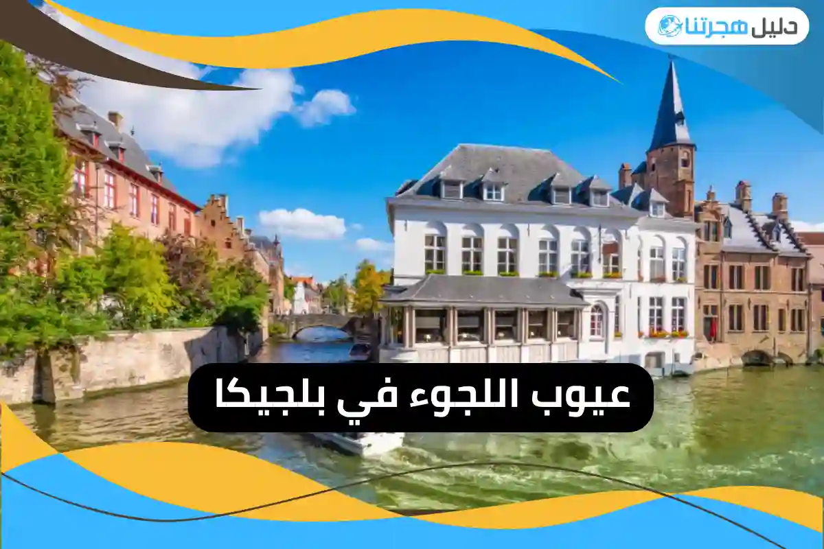 عيوب اللجوء في بلجيكا